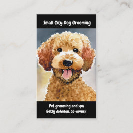 Dog Groomer Business Card Visitenkarte