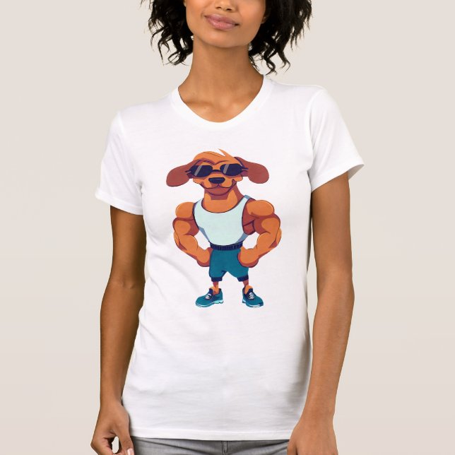 Dog Gym T-Shirt (Vorderseite)