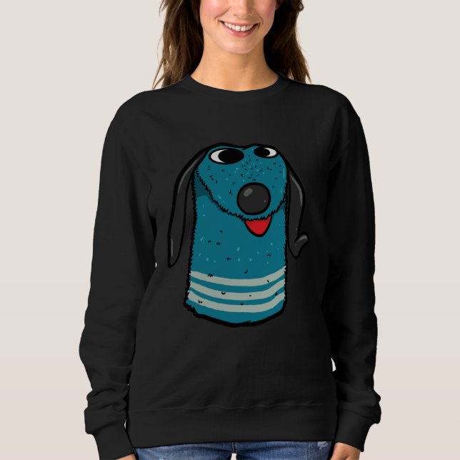 Dog Hand Puppet Sweatshirt (Vorderseite)