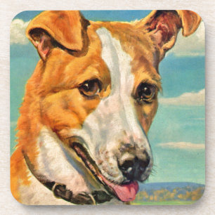 dog handsome dog untersetzer