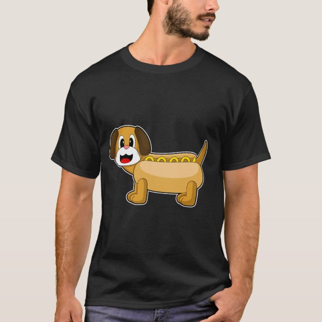 Dog Hotdog T-Shirt (Vorderseite)