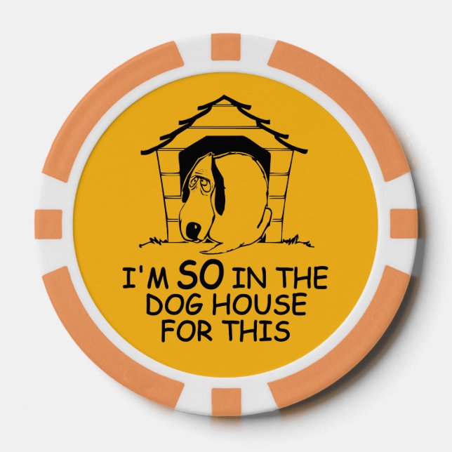 DOG HOUSE Poker-Chips Pokerchips (Vorderseite)