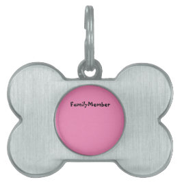 DOG ID TAG ART STYLE DESIGN TIERMARKE
