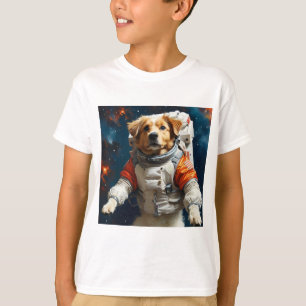 Dog in space T-Shirt