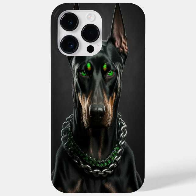 Dog Iphone Case - Dobermann (Rückseite)