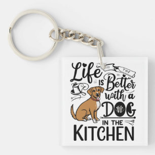 Dog Kitchen Companion Schlüsselanhänger