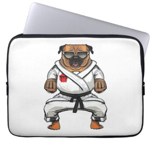 Dog Knows Karate Laptopschutzhülle