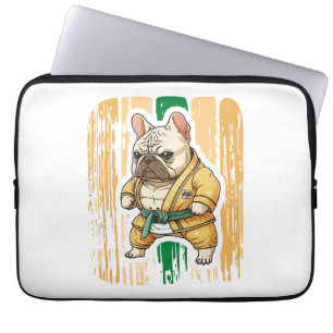 Dog Knows Karate Laptopschutzhülle
