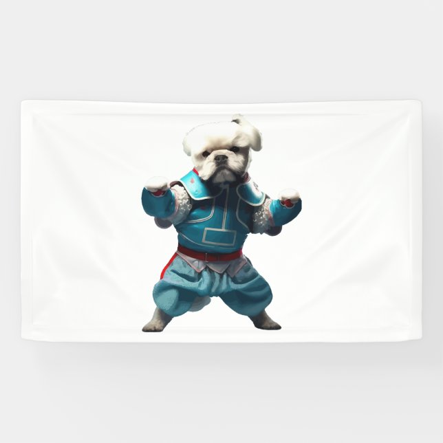 Dog Knows Karate transformiert Banner (Horizontal)
