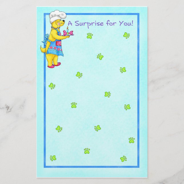 Dog Koch Stationery Briefpapier (Vorderseite)