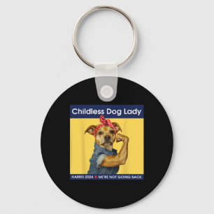 Dog Lady Kamala-harris 2024 Schlüsselanhänger