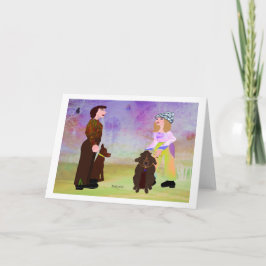 Dog liebt LeeMarie's kreatives Design Karte