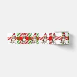 Dog Lover Beagle Rotes Grün Karierte Weihnachten Satinband
