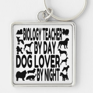 Dog Lover Biology Teacher Schlüsselanhänger