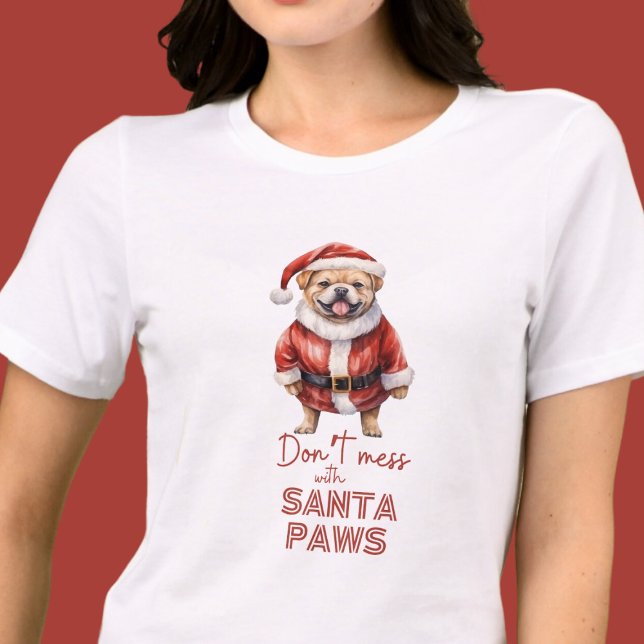 Dog Lover Christmas Tri-Blend Shirt (Von Creator hochgeladen)