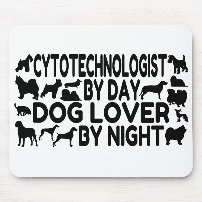 Dog Lover Cytotechnologin Mousepad (Vorne)
