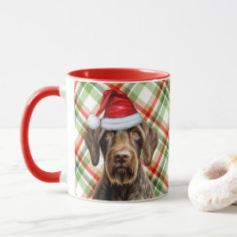 Dog Lover Drahthaarterrier Pointer Holiday Red Kar Tasse