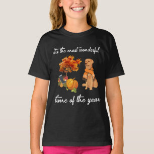 Dog Lover Es ist die wunderbarste Zeit des Jahres T-Shirt