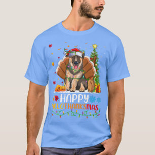 Dog Lover Funny Happy German Shepherd Dog HelloTha T-Shirt