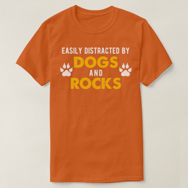 Dog Lover Geology Geologist T-Shirt (Design vorne)