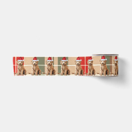 Dog Lover Goldendoodle Urlaub Karierte Weihnachten Satinband