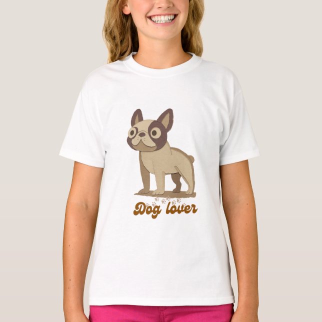 Dog Lover Kids T-shirt  (Vorderseite)