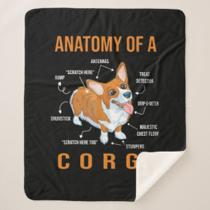 Dog Lover Niedlich Corgi Sherpadecke