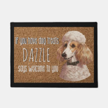 Dog Lover Personalisiert Poodle Dog Name