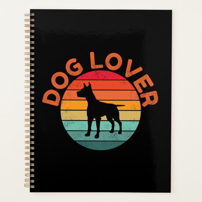 DOG LOVER PLANER (Vorderseite)