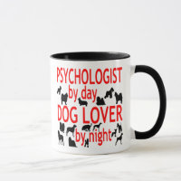Dog Lover Psychologe in Red