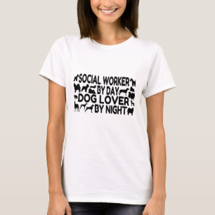 Dog Lover Sozialarbeiter T-Shirt