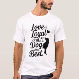 Dog Lover Tee, Matching Dog Mom and Dad Shirt
