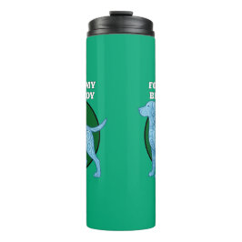 dog lover thermosbecher