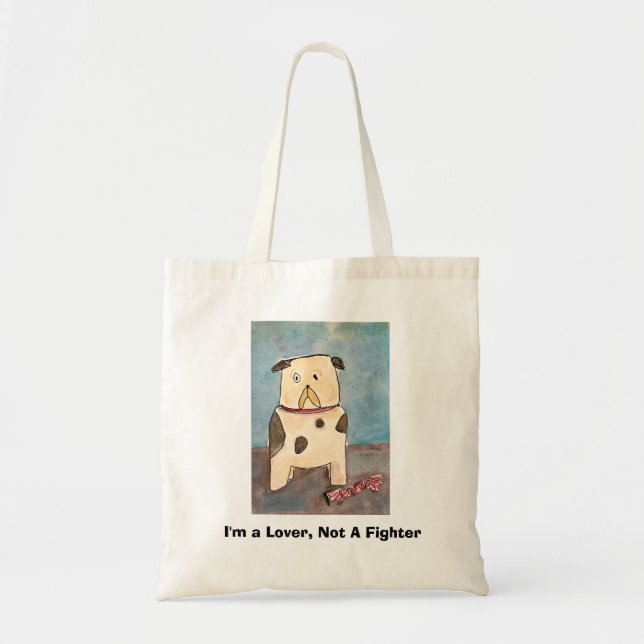 Dog Lover tote-bag  Tragetasche (Vorne)