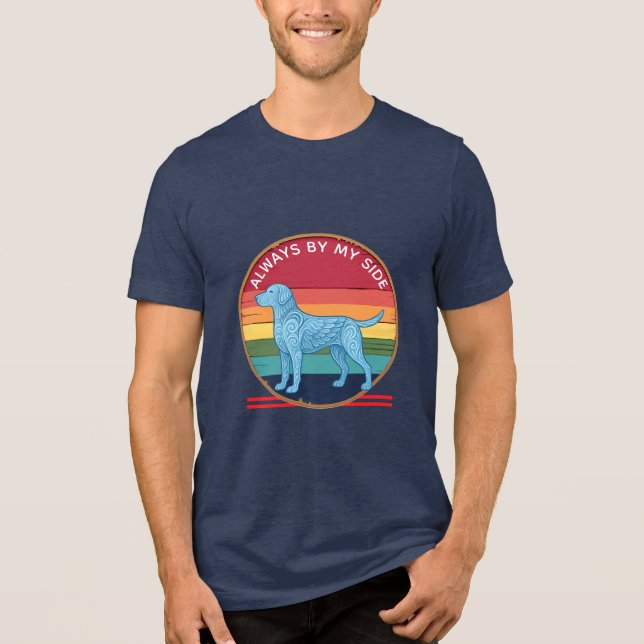 dog lover Tri-Blend shirt (Vorderseite)