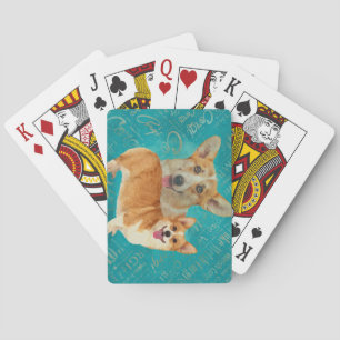 Dog Lover Welsh Corgi Dog Art Spielkarten