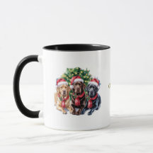 Dog Lovers Christmas Coffee Mug