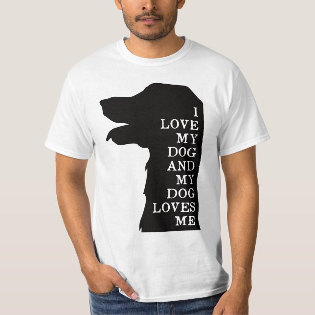 Dog lovers quote T-Shirt (Vorderseite)