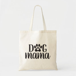 Dog Mama Heart Paw Print Tragetasche