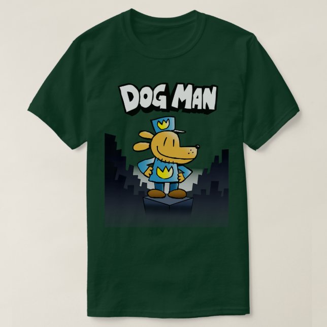 Dog Man Kids Long Sleeve TShirt (Design vorne)