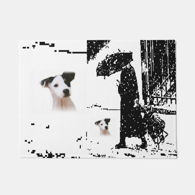 Dog Mat Fußmatte (Vorderseite)