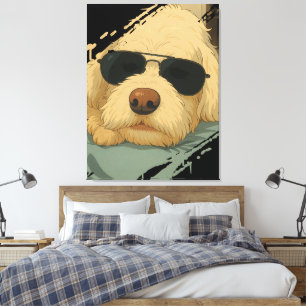 Dog Max Leinwanddruck