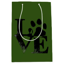 Dog Medium Geschenktasche