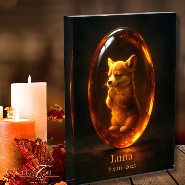 Dog Memorial  Photo Block - Welsh Corgi  (Von Creator hochgeladen)