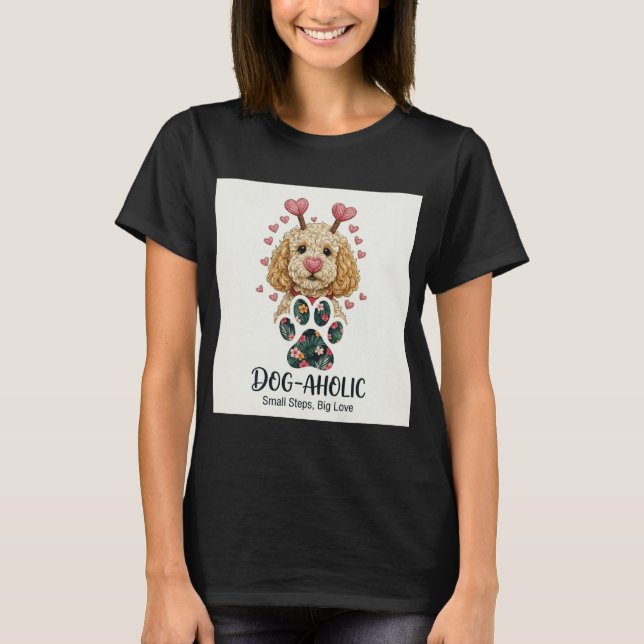 Dog mom adorable tshirt (Vorderseite)
