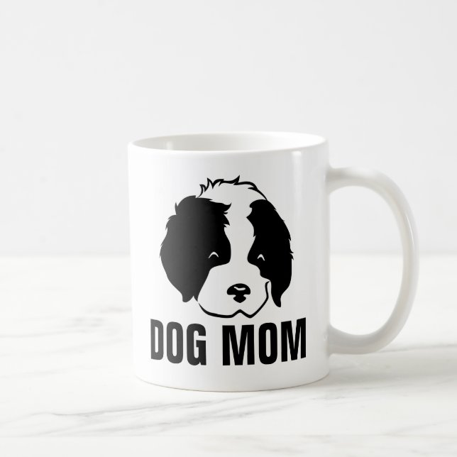 DOG MOM Coffee Mugs (Droite)