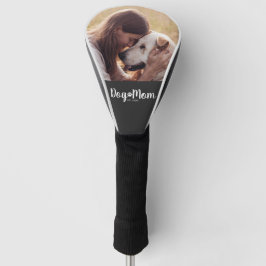 Dog Mom Established Script Photo Golf Headcover