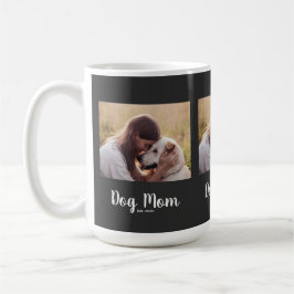 Dog Mom Established Script Photo Kaffeetasse