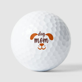 Dog Mom Funny Golfball