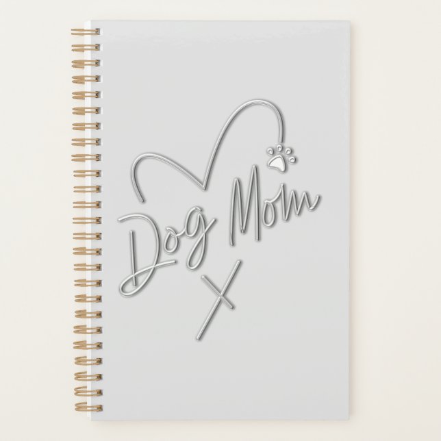 DOG MOM, SILVER HEART (Devant)